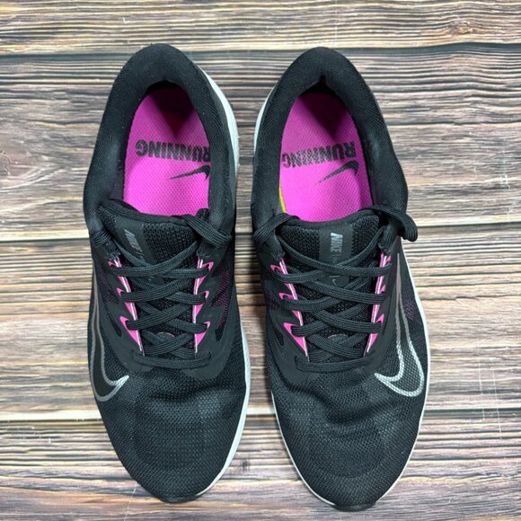 Nike Quest 3 Women's Black Pink Athletic Running Shoes Size 7.5 - Picture 7 of 8
